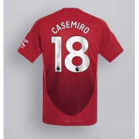 Maglia Calcio Manchester United Casemiro #18 Prima Divisa 2024-25 Manica Corta